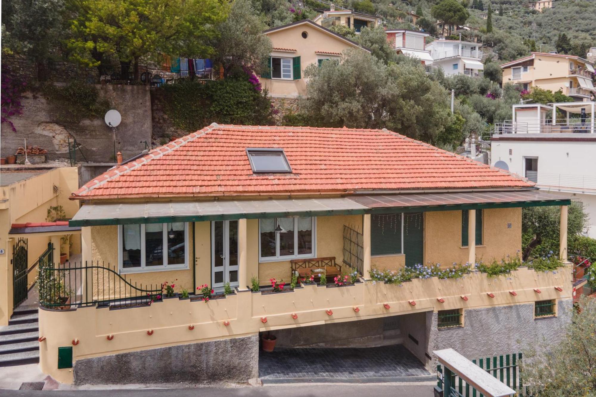 Terrazza Sul Mare B.View56 Villa Recco Buitenkant foto