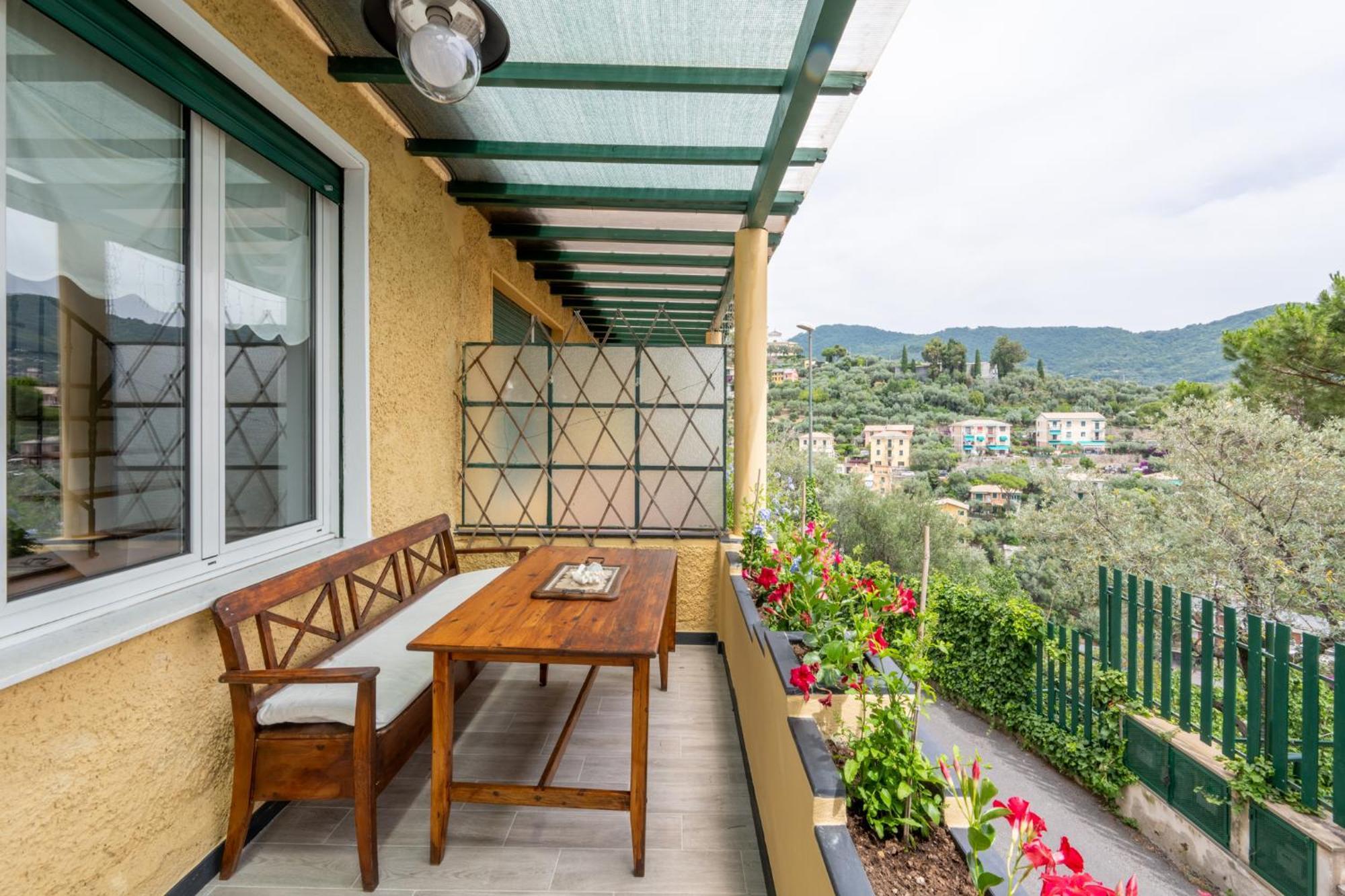 Terrazza Sul Mare B.View56 Villa Recco Buitenkant foto